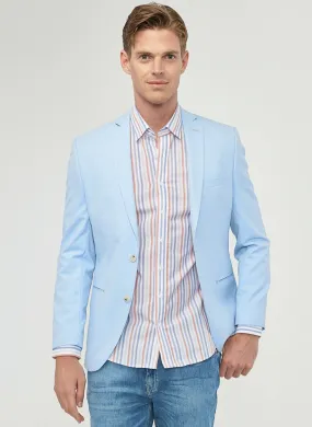 16833 Blue Slim Fit Jacket
