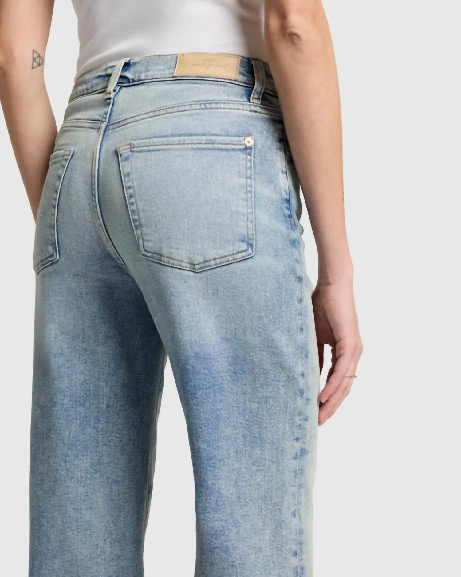 7 For All Mankind - Luxe Vintage Cropped Alexa Jeans