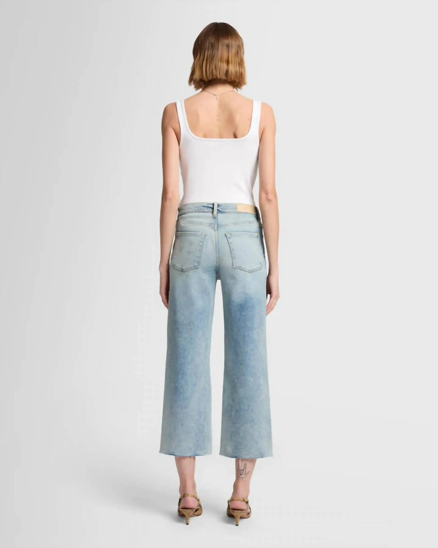 7 For All Mankind - Luxe Vintage Cropped Alexa Jeans