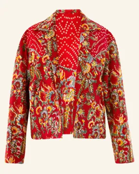 Alix Of Bohemia - Women's Dune Rosemary Print Jacket