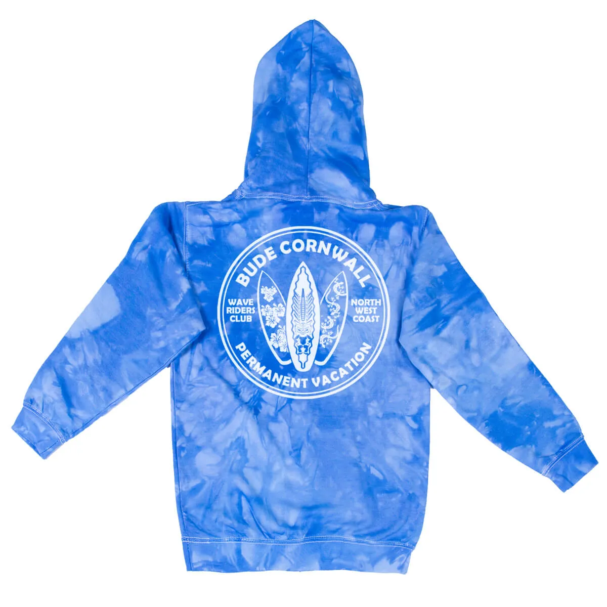 Barrel Rock Kids 'Wave Riders' Scrunch-Dye Pop-Over Hoody
