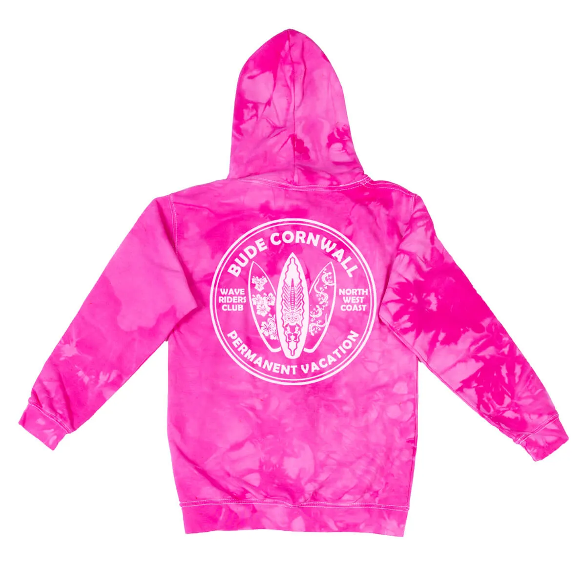 Barrel Rock Kids 'Wave Riders' Scrunch-Dye Pop-Over Hoody