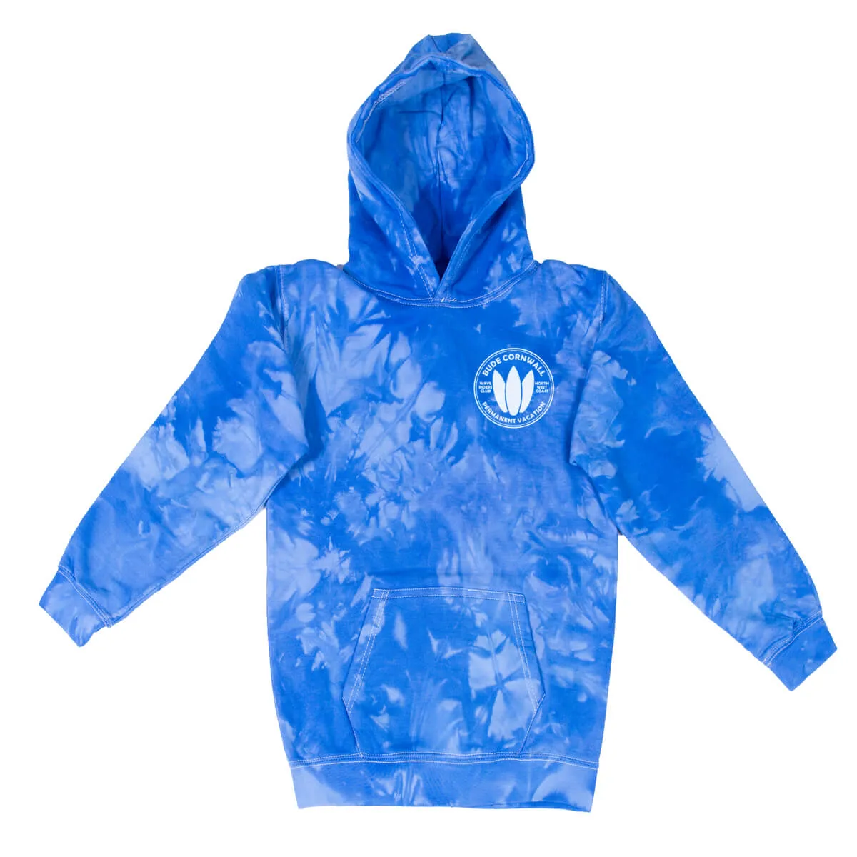 Barrel Rock Kids 'Wave Riders' Scrunch-Dye Pop-Over Hoody
