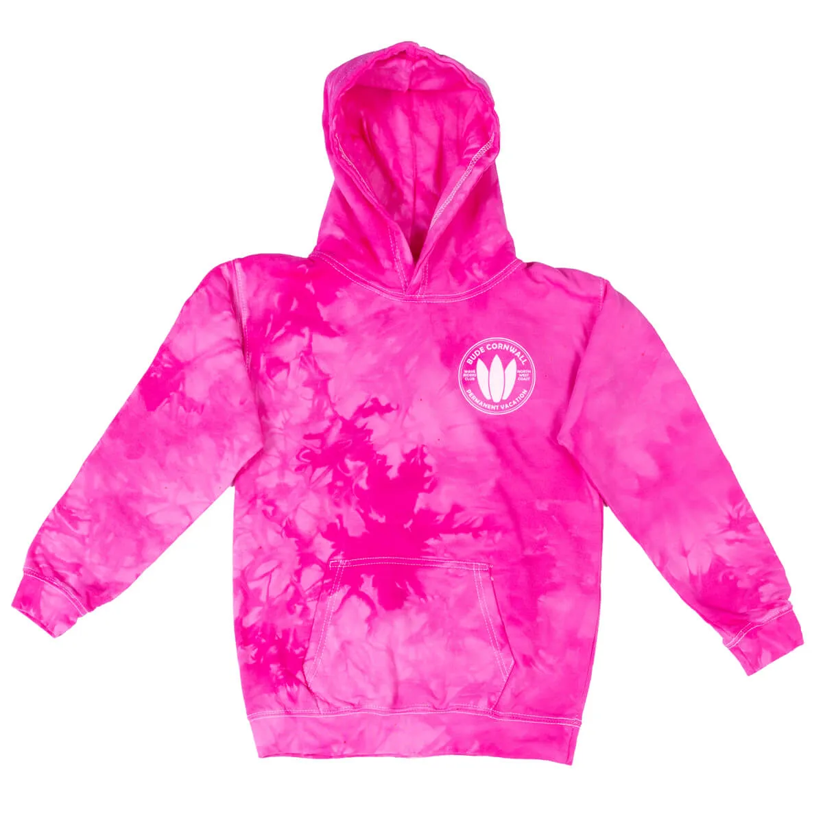 Barrel Rock Kids 'Wave Riders' Scrunch-Dye Pop-Over Hoody