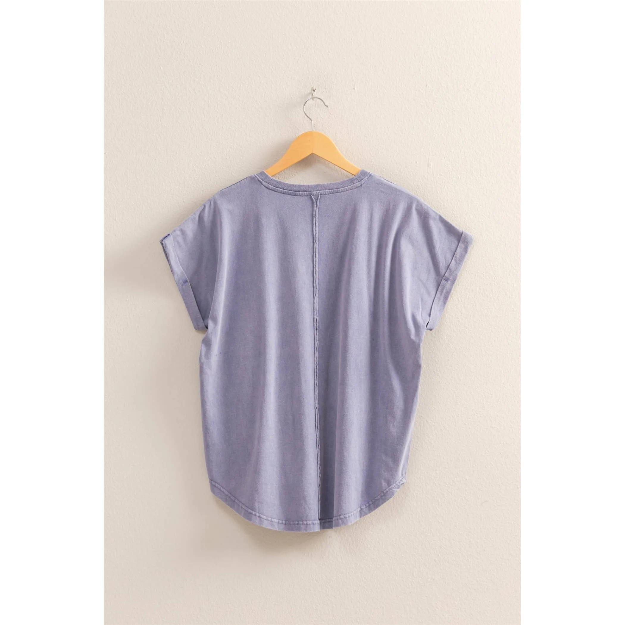 Basic Short Sleeve Relaxed Tee (S-L)