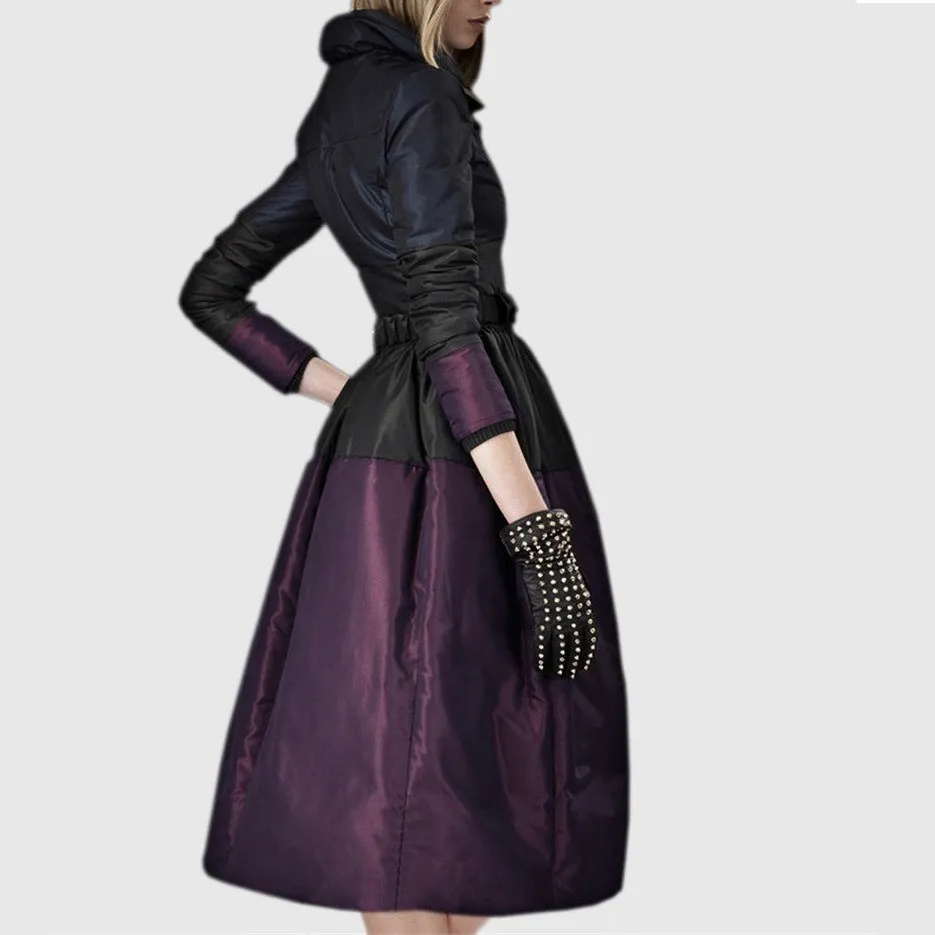 Bow Casual Plus Size Patchwork Jacket