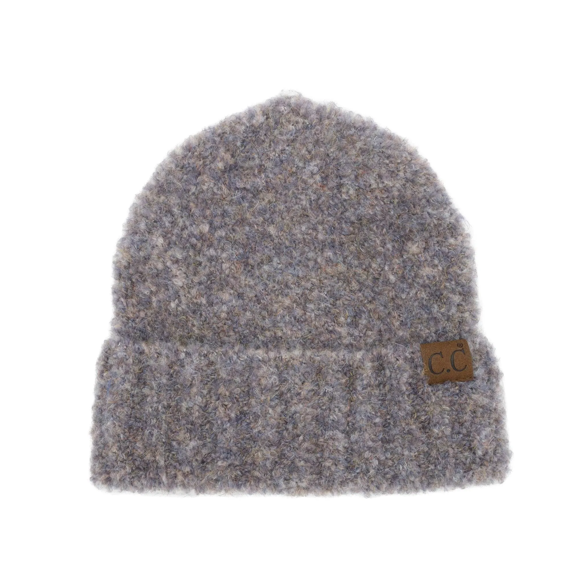 CC Mixed Boucle Cuff Beanie