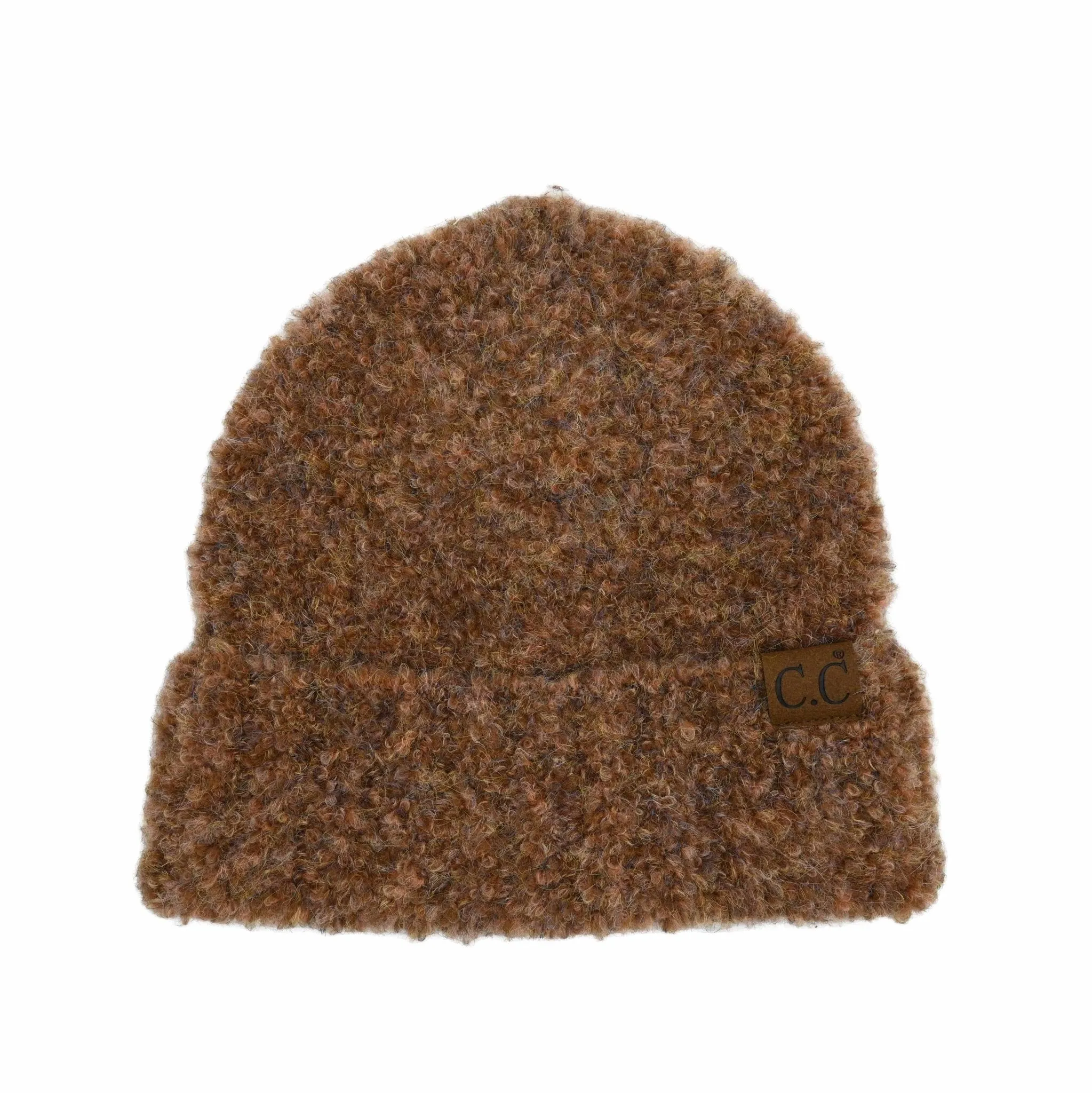 CC Mixed Boucle Cuff Beanie
