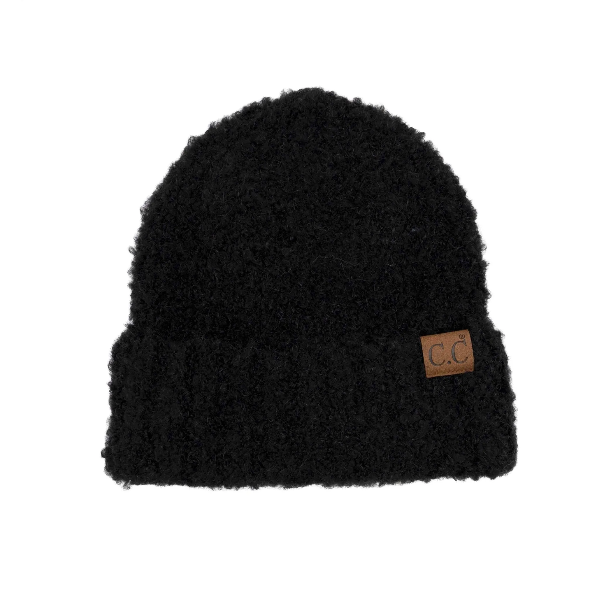 CC Mixed Boucle Cuff Beanie