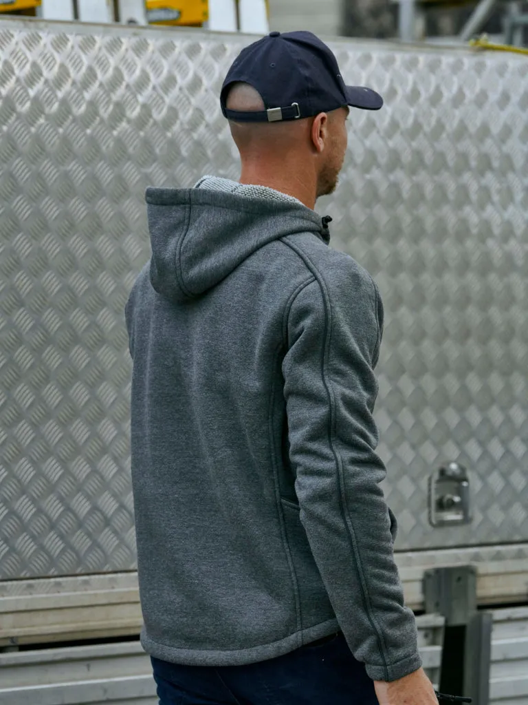 FLX AND MOVE™ MARLE FLEECE HOODIE JUMPER