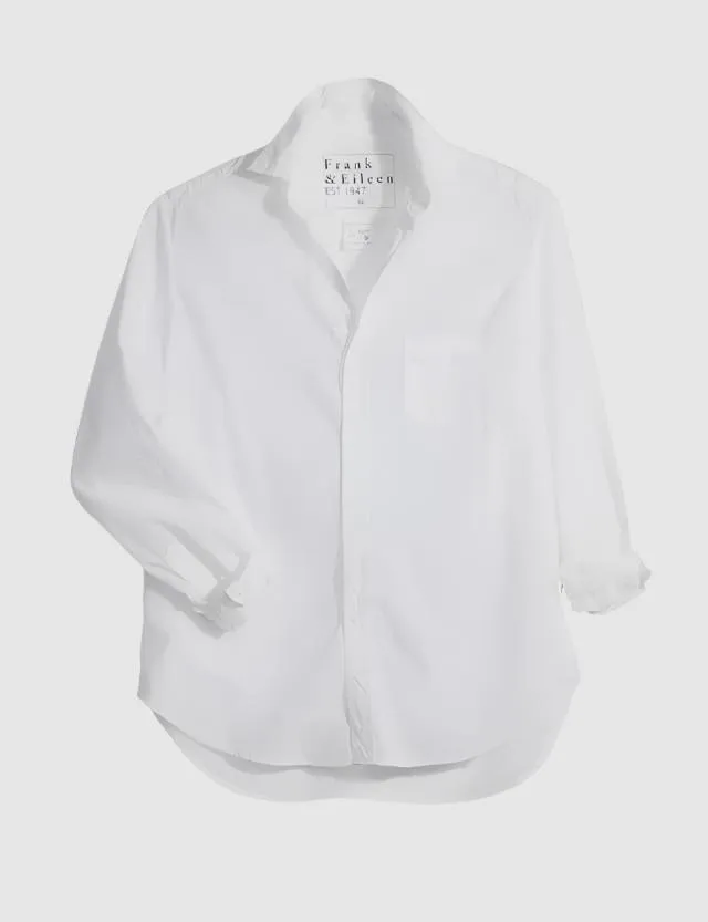 Frank and Eileen Eileen Relaxed Shirt in White