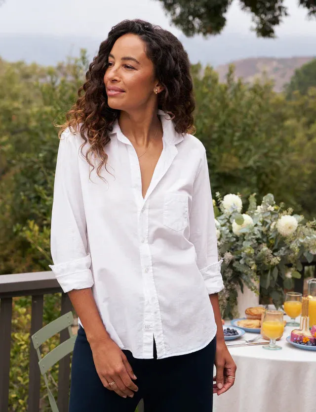 Frank and Eileen Eileen Relaxed Shirt in White