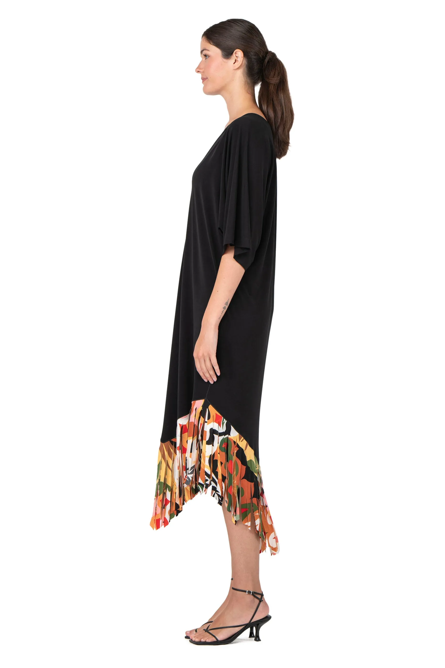 Fringe Long Kaftan