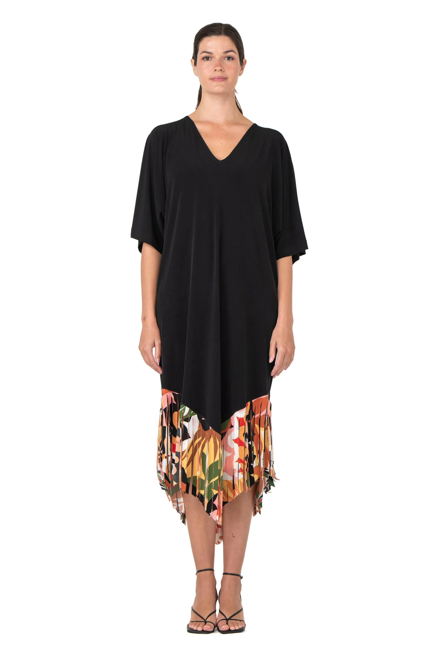 Fringe Long Kaftan