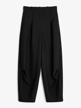 High-waisted trousers