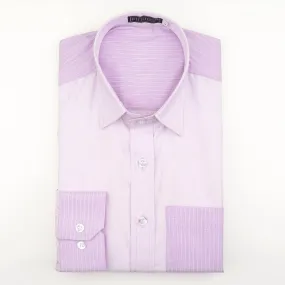 Merlot Purple Check Cotton Shirt