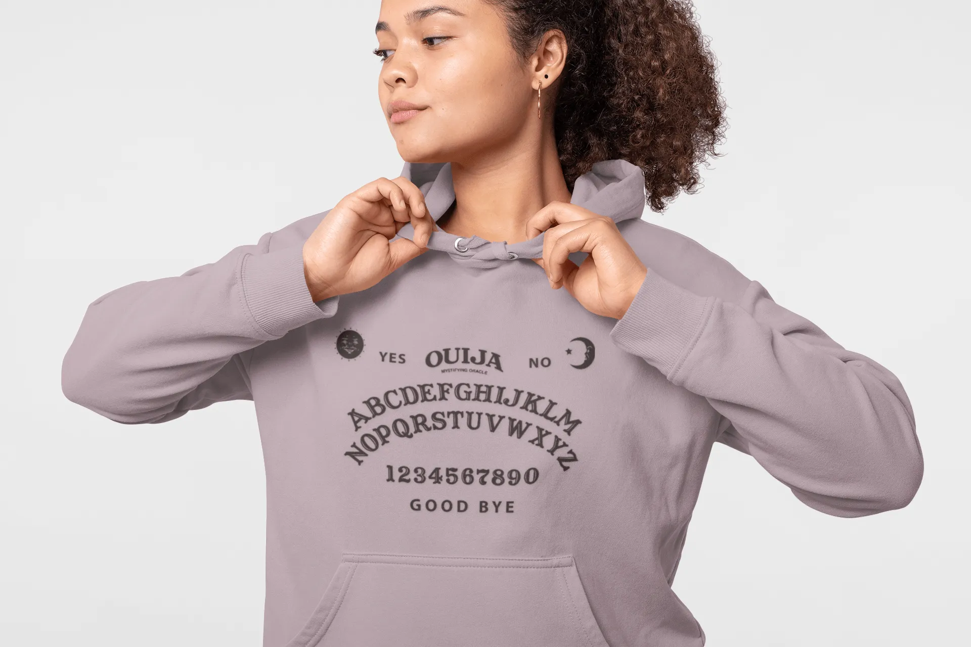 Ouija Board Fleece Hoodie