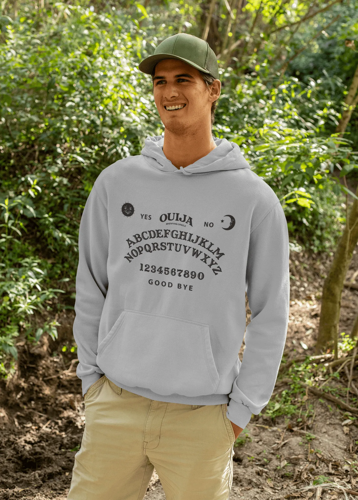 Ouija Board Fleece Hoodie