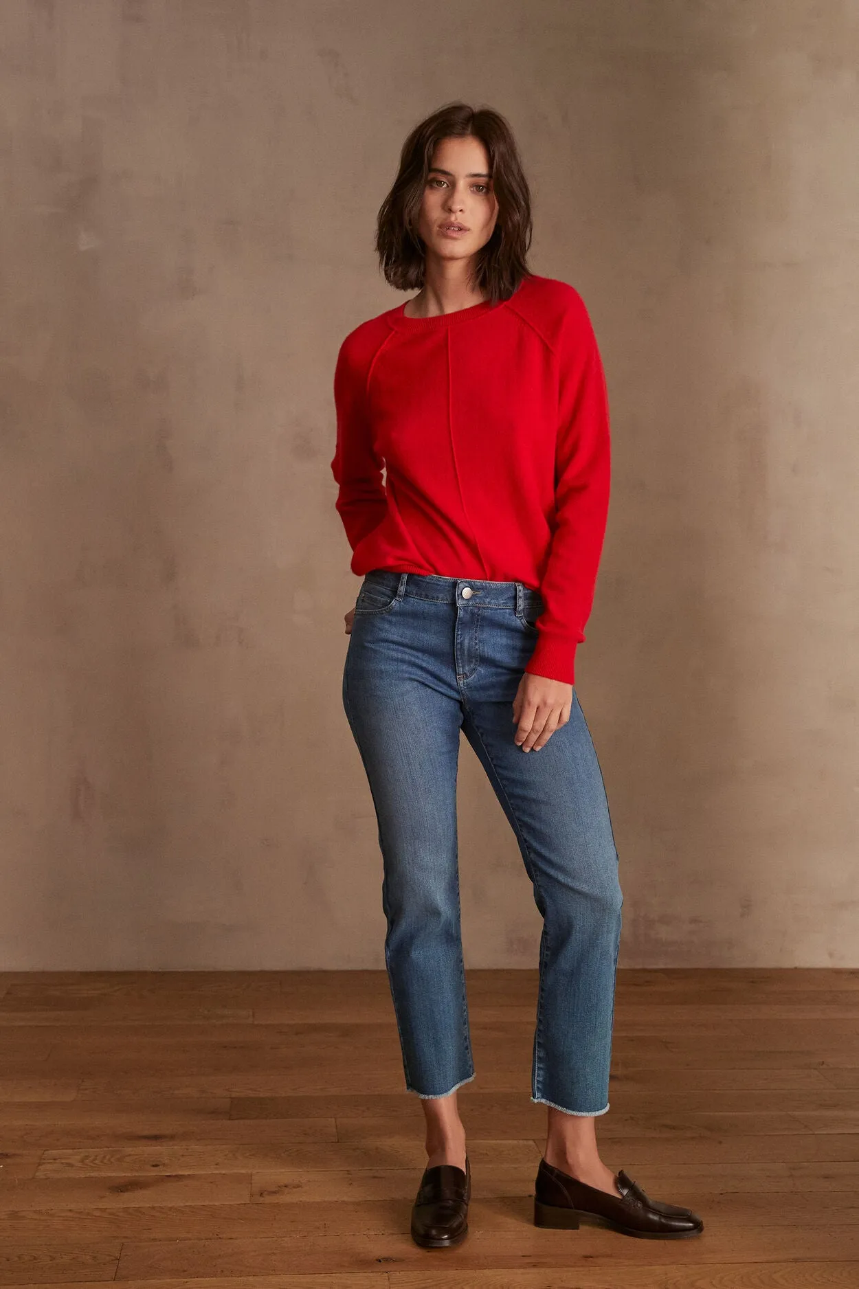 PATIENCE CROPPED JEANS