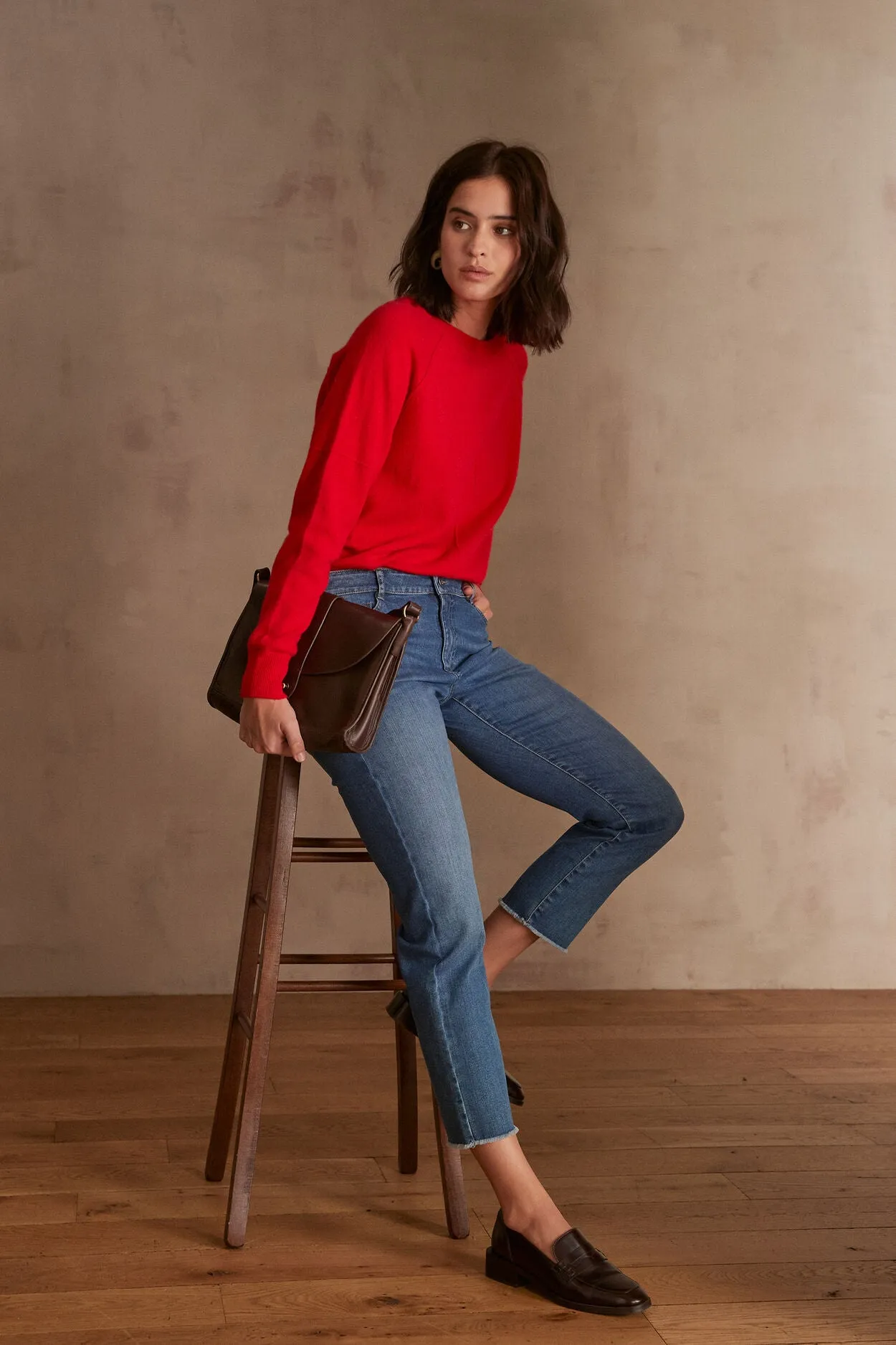 PATIENCE CROPPED JEANS