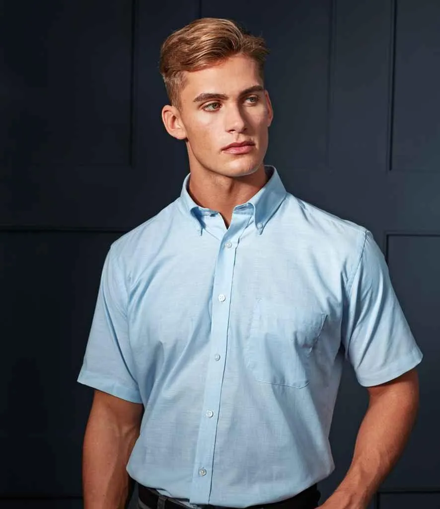 Premier Signature Short Sleeve Oxford Shirt